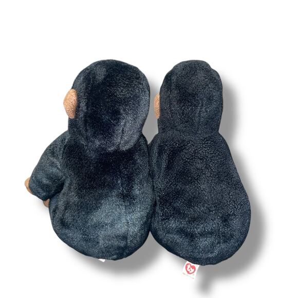 Vintage Ty Beanie Buddies Plush Gorilla Congo Stuffed Animal Nursery 11" Lot x2 - Picture 8 of 10